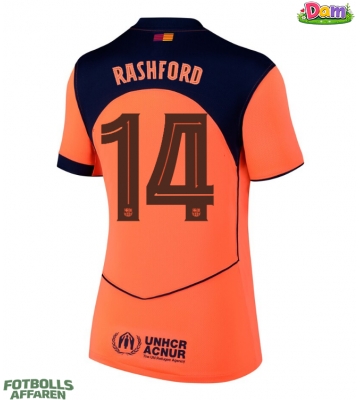 Barcelona Marcus Rashford #14 Tredje Tröja Kvinnor 2025-26 Kortärmad
